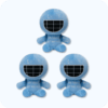 Bluudud Plush 3PCS