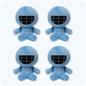 Bluudud Plush 4PCS